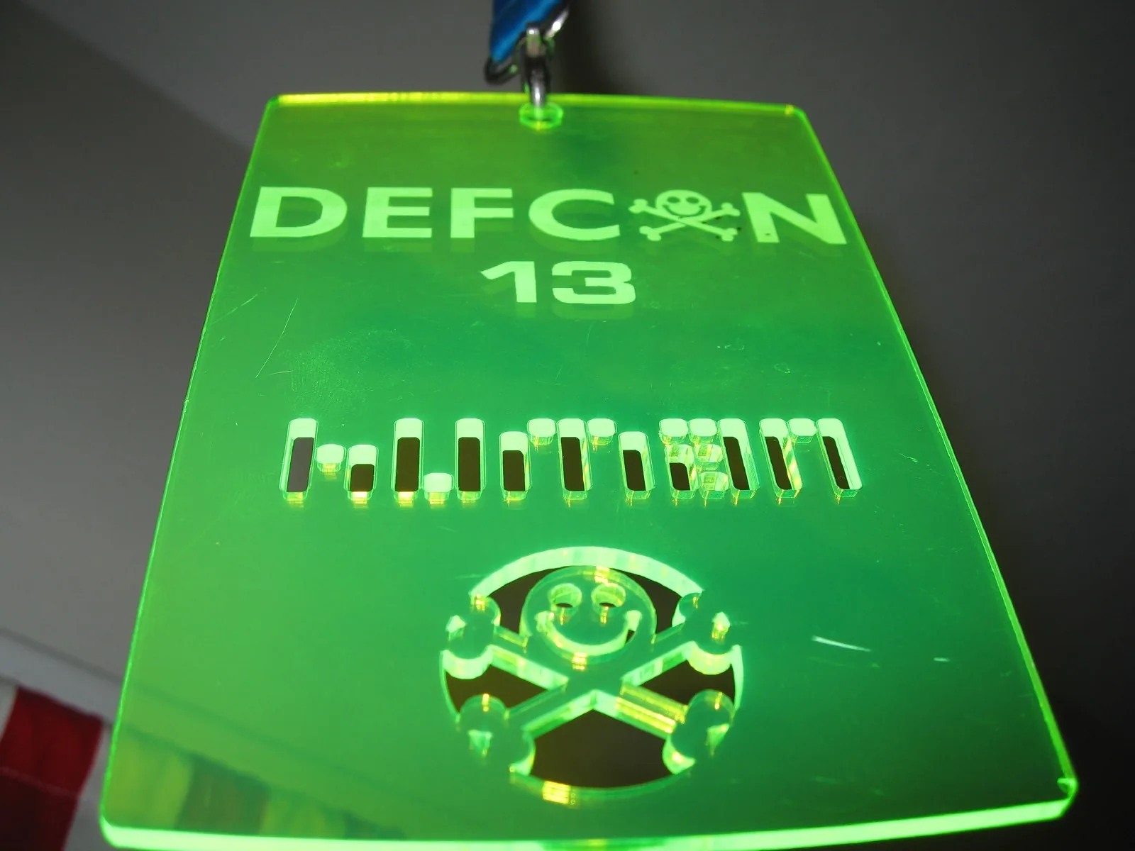 DEF CON 13 Human Badge badge image