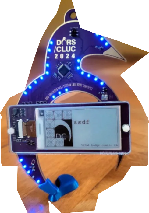 DORS/CLUC 2024 Badge badge image