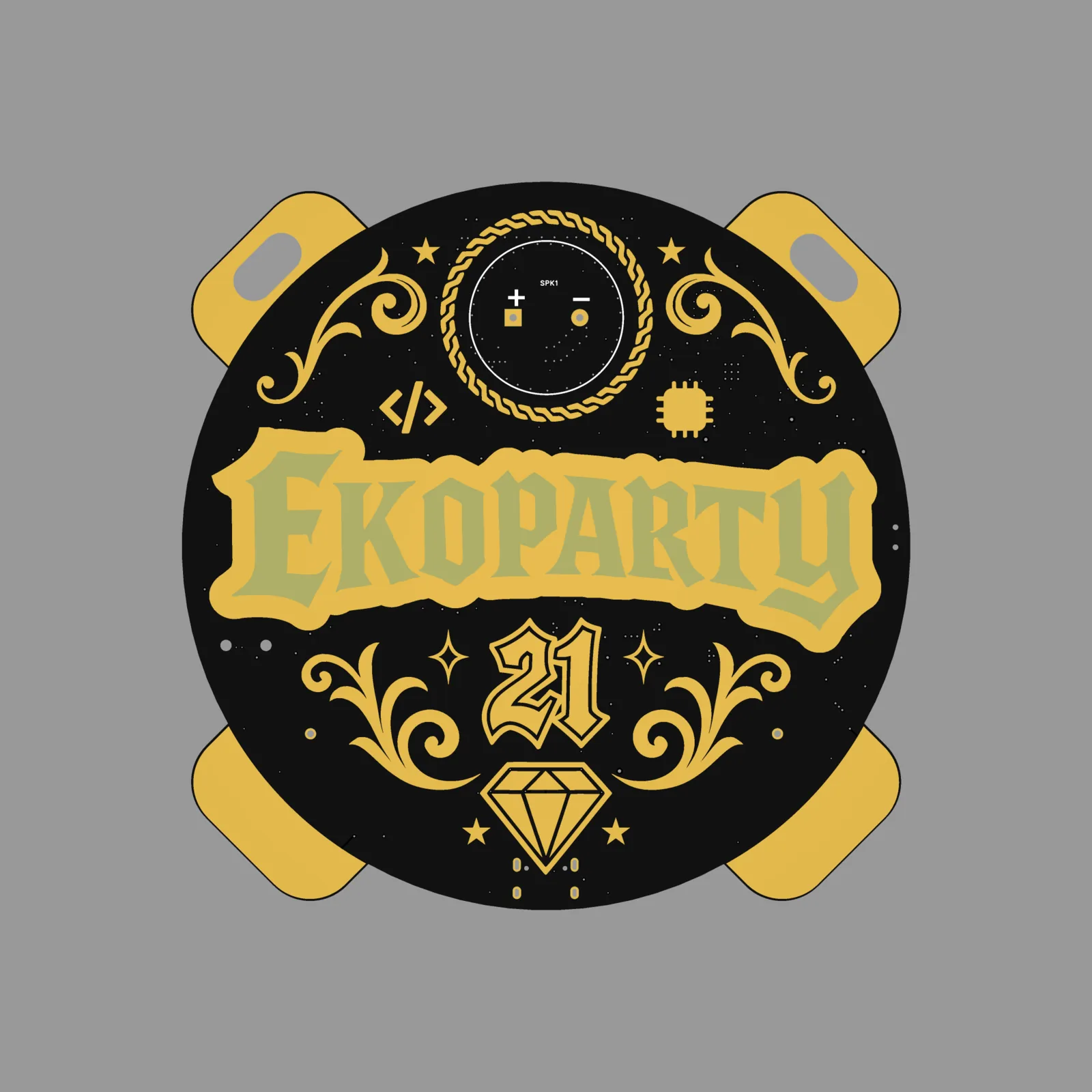 Ekoparty 2025 Badge badge image