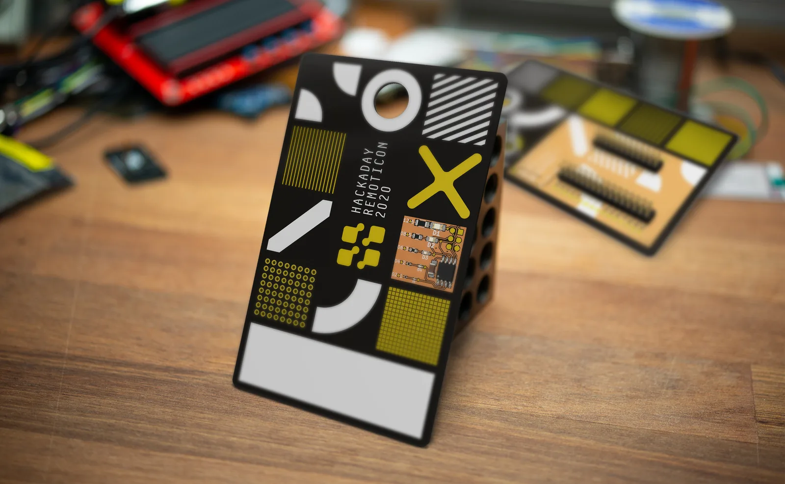Hackaday Remoticon 2020 Unofficial Badge badge image