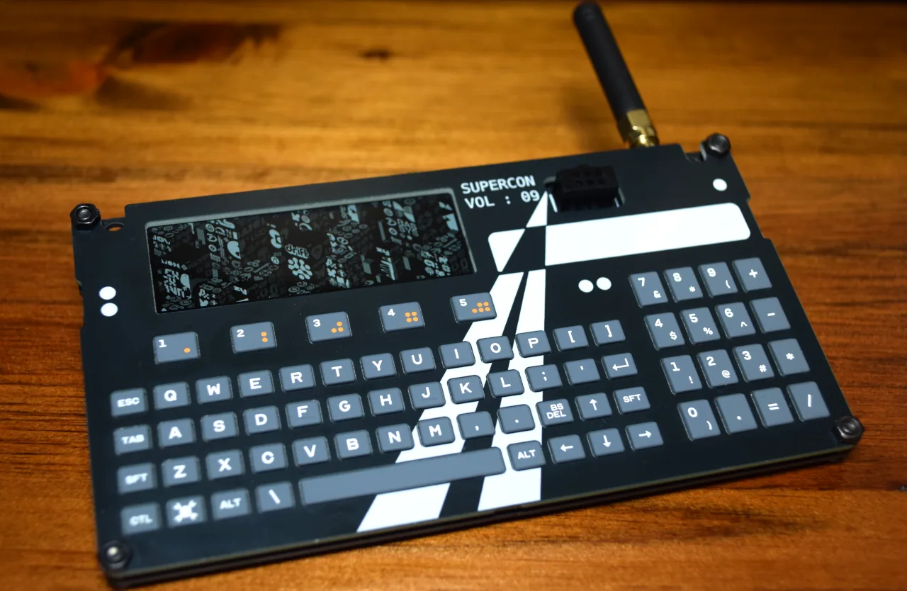 Hackaday Supercon 2025 Communicator Badge badge image