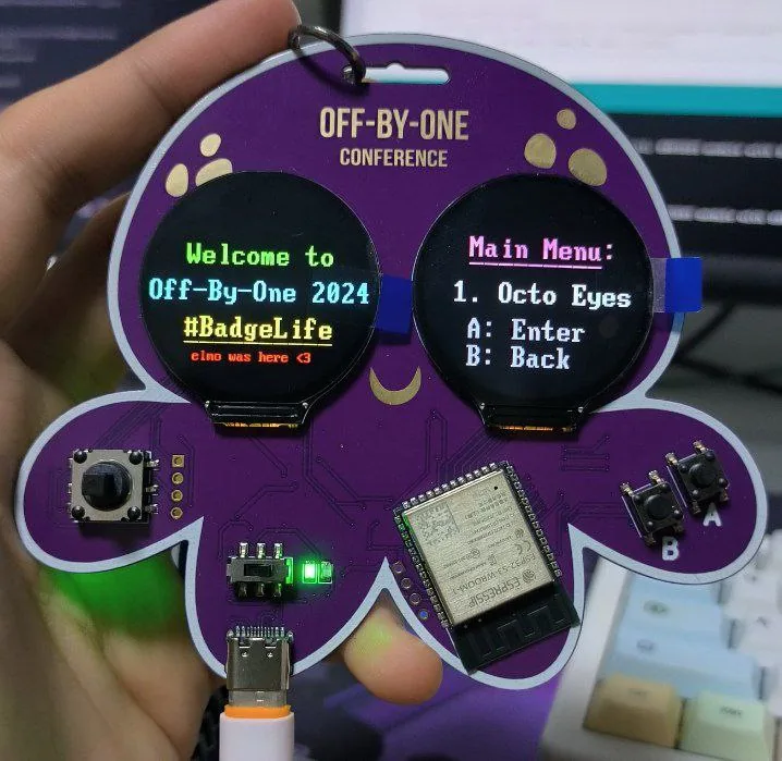 Off-By-One 2024 Hardware Badge badge image