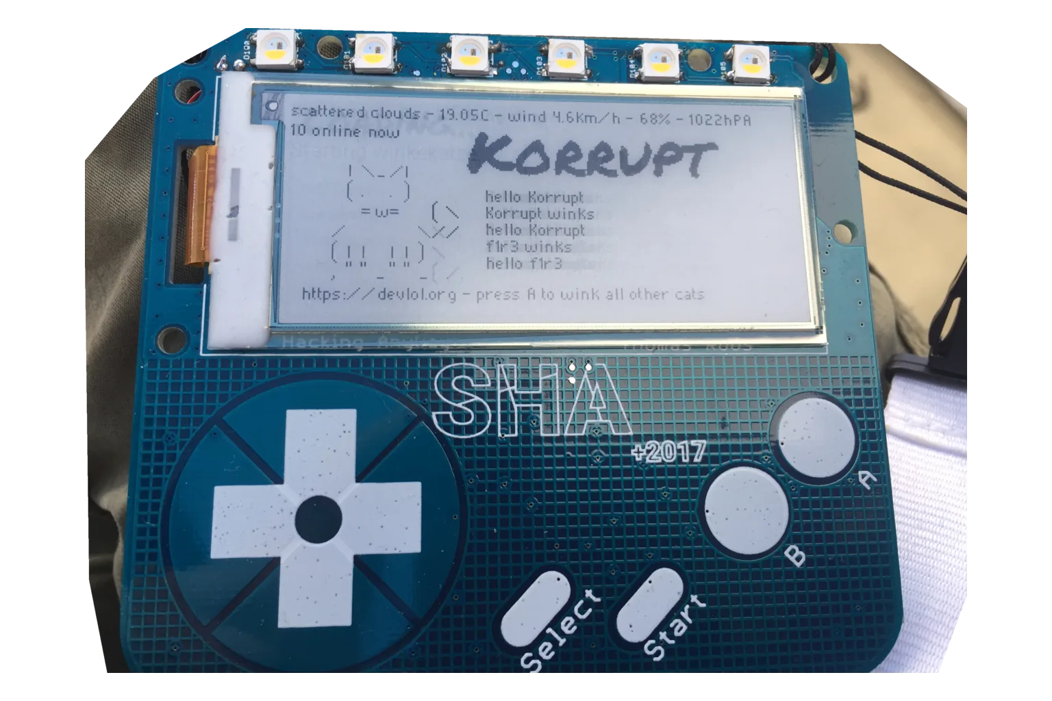 SHA2017 Badge badge image